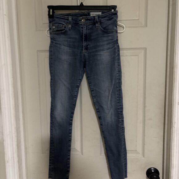 AG-ED Denim Farrah Ankle High-Rise SkinnySize 26. Retail $225